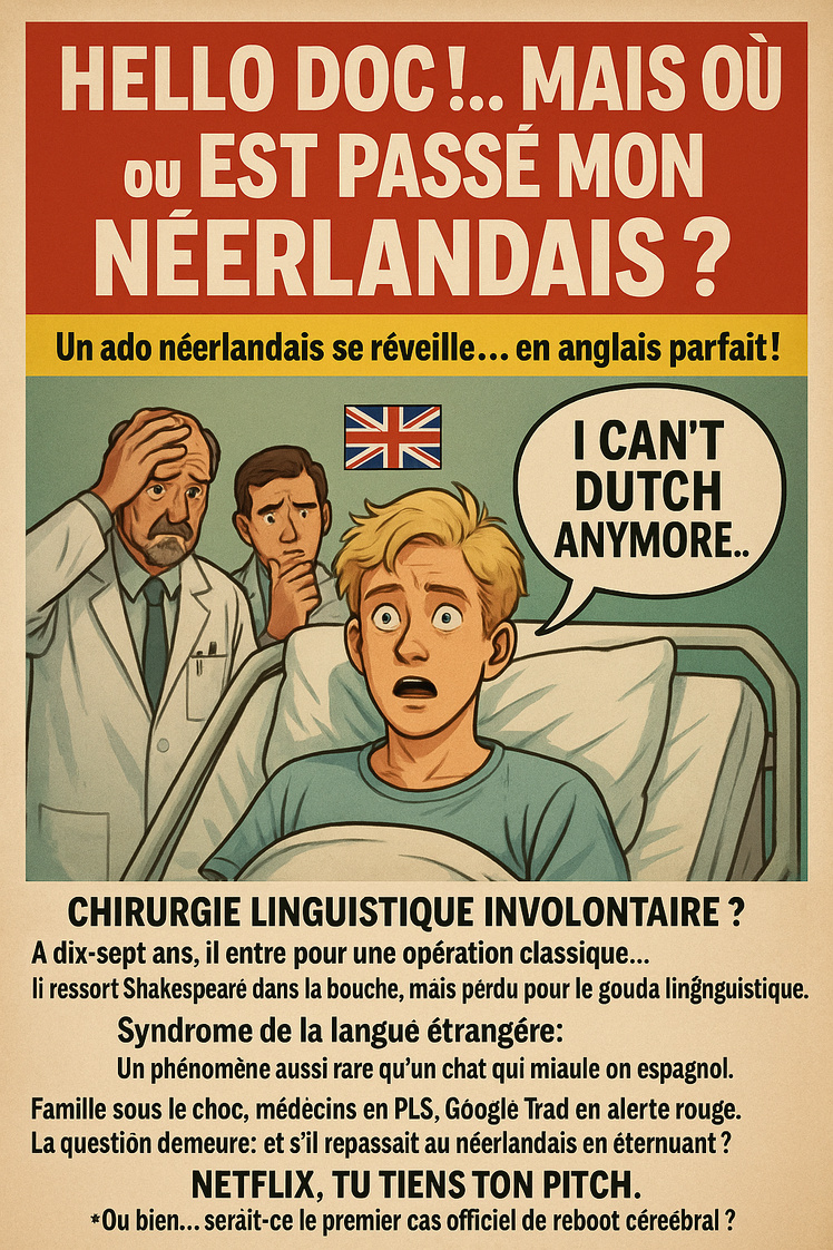 HELLO DOC !... MAIS OÙ EST PASSÉ MON NÉERLANDAIS ? HELLO DOC !... MAIS OÙ EST PASSÉ MON NÉERLANDAIS ?