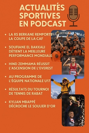 Podcast: l'essentiel de l' actualité "7 Days Sport du 26-05-2025" de la semaine