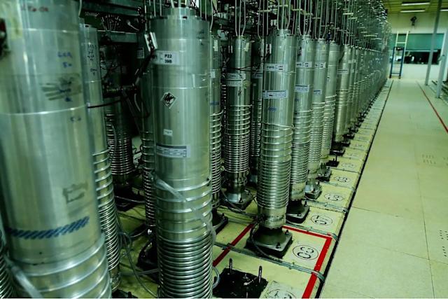 Le complexe de Natanz , principal site d'enrichissement de l'uranium du programme nucléaire iranien et principale cible prioritaire d 'Israël