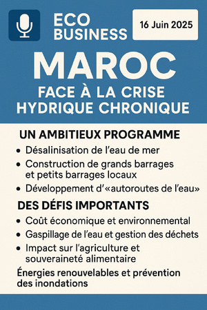 Podcast: l'essentiel de l' actualité "'Eco Business du 16-06-2025 " de la semaine Podcast: l'essentiel de l' actualité "'Eco Business du 16-06-2025 " de la semaine