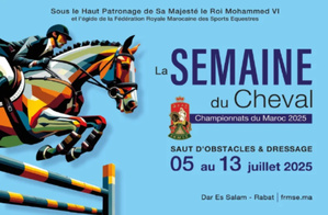 La 40e édition de la Semaine du Cheval aura lieu à Rabat du 5 au 13 juillet La 40e édition de la Semaine du Cheval aura lieu à Rabat du 5 au 13 juillet