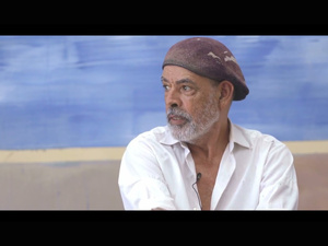 Tahar M’Guedmini : l’homme en noir et la danse des couleurs