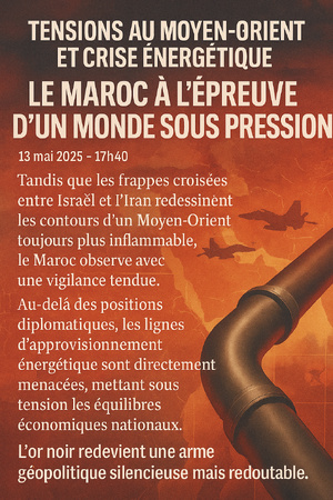 LE MAROC À L’ÉPREUVE D’UN MONDE SOUS PRESSION LE MAROC À L’ÉPREUVE D’UN MONDE SOUS PRESSION