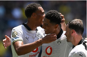 Mondial des clubs : Dortmund s’impose dans un match spectaculaire face aux Sundowns (4-3) Mondial des clubs : Dortmund s’impose dans un match spectaculaire face aux Sundowns (4-3)