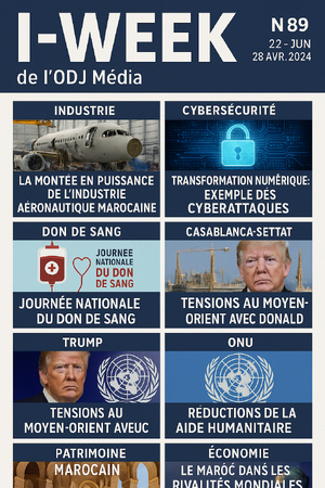 Podcast: l'essentiel de l' actualité " I-WEEK N°89" de la semaine Podcast: l'essentiel de l' actualité " I-WEEK N°89" de la semaine