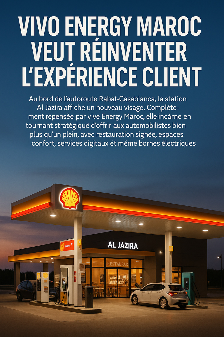 Vivo Energy Maroc veut réinventer l’expérience client Vivo Energy Maroc veut réinventer l’expérience client