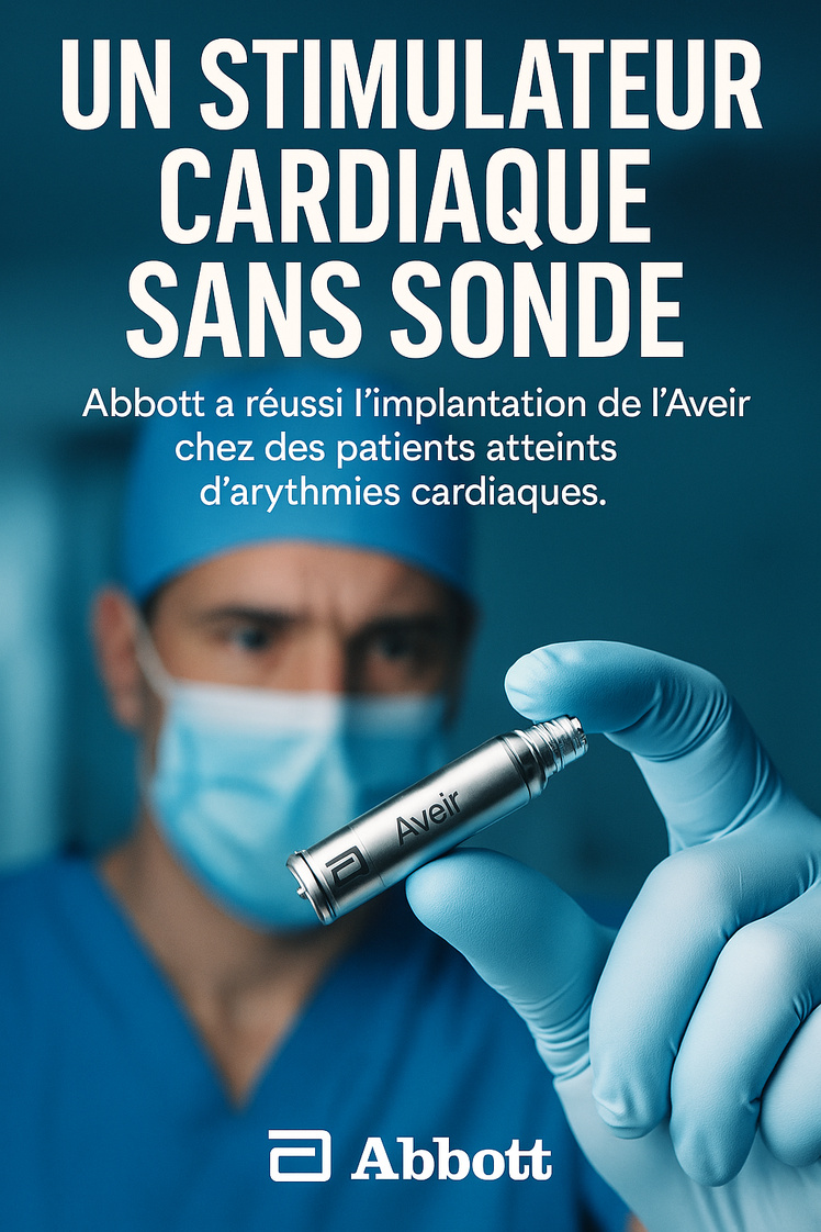 Réussite de l’implantation du stimulateur cardiaque sans sonde Réussite de l’implantation du stimulateur cardiaque sans sonde