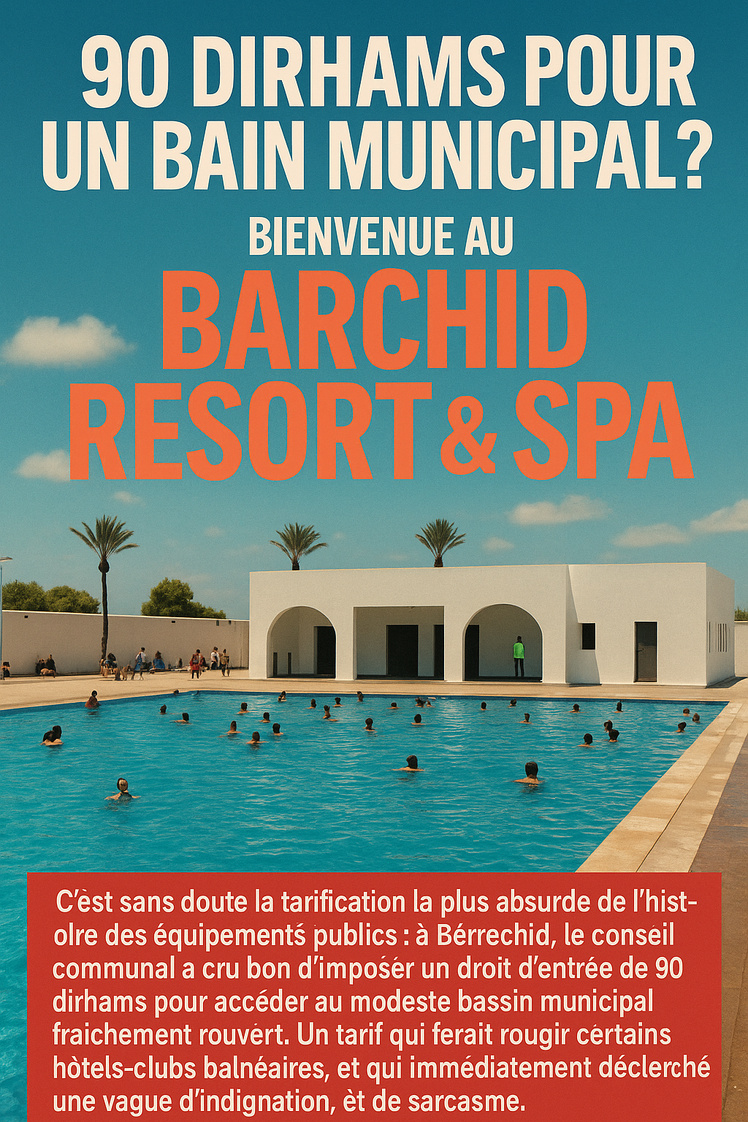 90 dirhams pour un bain municipal? Bienvenue au “Barchid Resort & Spa”! 90 dirhams pour un bain municipal? Bienvenue au “Barchid Resort & Spa”!