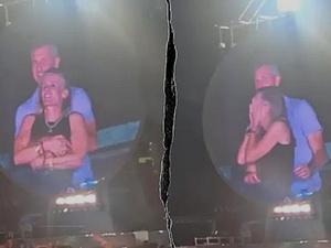 Couple spotted at Coldplay concert becomes star of viral video game