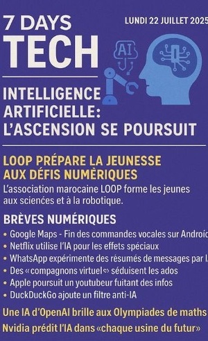 Podcast : l'essentiel de l'actualité Tech de la semaine du 22-07-2025" Podcast : l'essentiel de l'actualité Tech de la semaine du 22-07-2025"