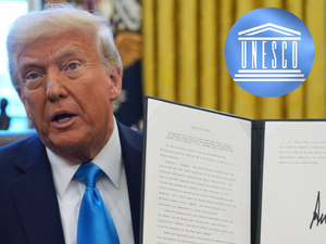 Donald Trump retire à nouveau les États-Unis de l'UNESCO Donald Trump retire à nouveau les États-Unis de l'UNESCO