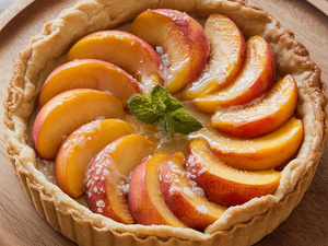 Cette tarte fine aux pêches et fromage blanc va devenir ton rituel d’été Cette tarte fine aux pêches et fromage blanc va devenir ton rituel d’été