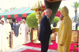 Fête du Trône : Gianni Infantino rend hommage au Maroc et à son Roi Fête du Trône : Gianni Infantino rend hommage au Maroc et à son Roi