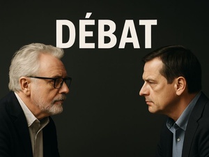 Transcription d'un débat entre un vrai écrivain et celui qui écrit des livres Transcription d'un débat entre un vrai écrivain et celui qui écrit des livres