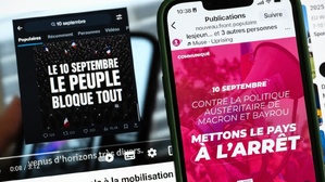France : "Bloquons tout" veut paralyser l'Hexagone ce 10 septembre France : "Bloquons tout" veut paralyser l'Hexagone ce 10 septembre