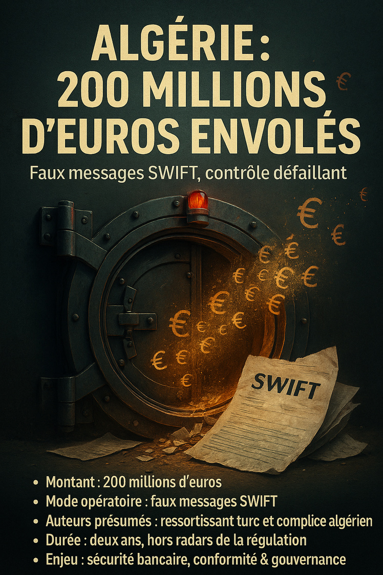 Algérie : 200 millions d’euros envolés, symbole d’un système bancaire à la dérive