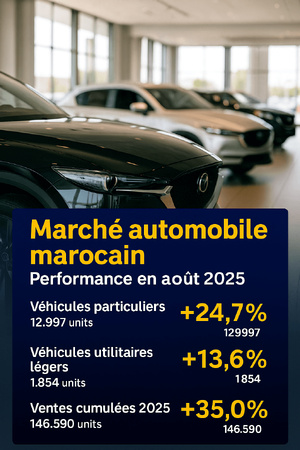 Automobile au Maroc : 146 000 véhicules écoulés en huit mois : Automobile au Maroc : 146 000 véhicules écoulés en huit mois :