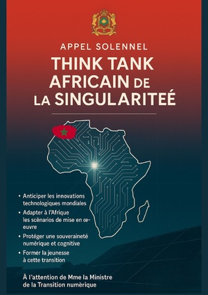 Appel solennel à la création d’un Think Tank africain au Maroc de la singularité Appel solennel à la création d’un Think Tank africain au Maroc de la singularité