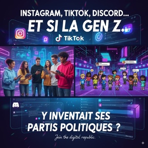 Instagram, TikTok, Discord… Et si la Gen Z y inventait ses partis politiques ? Instagram, TikTok, Discord… Et si la Gen Z y inventait ses partis politiques ?