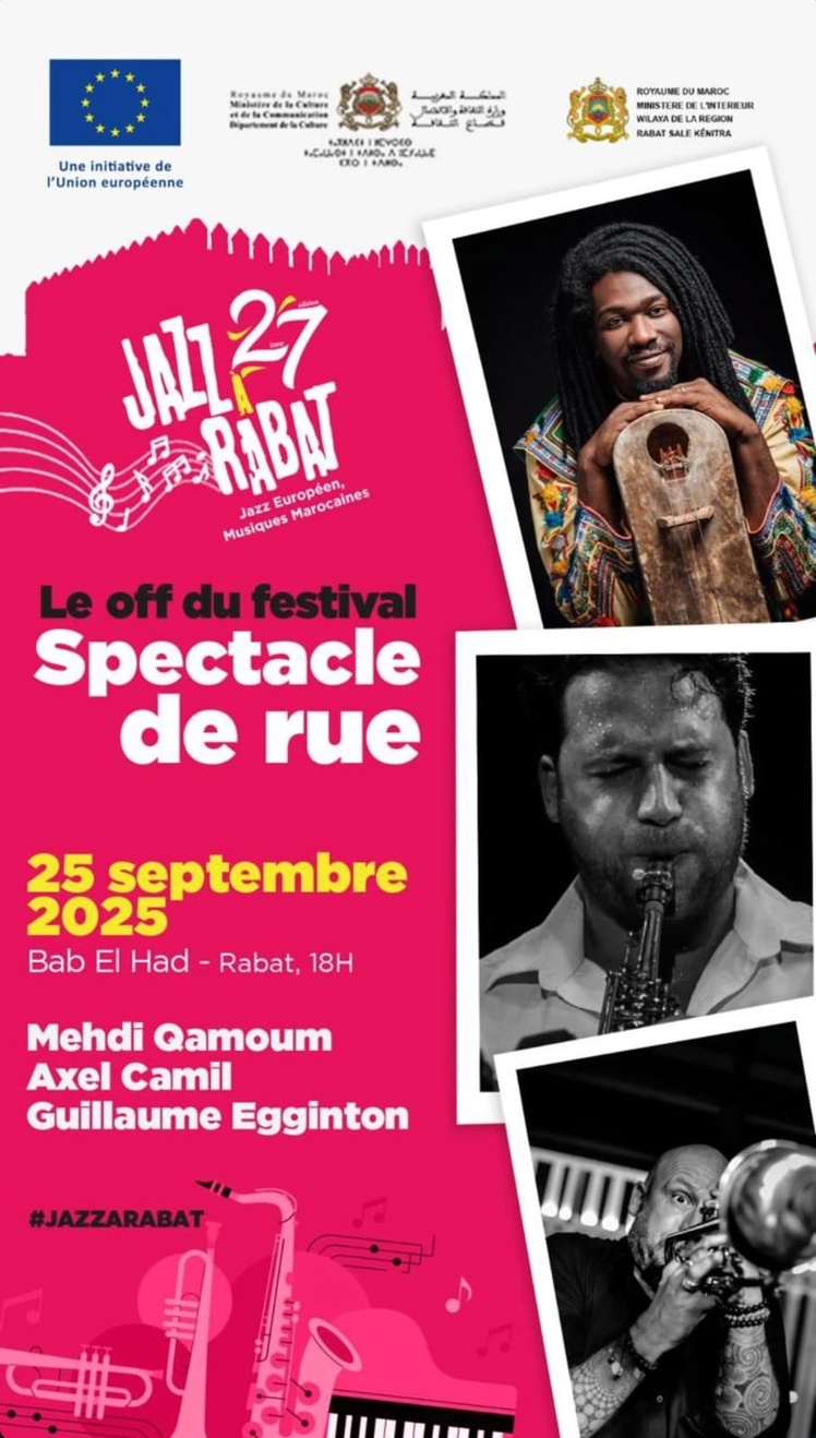 Jazz à Rabat dans la rue