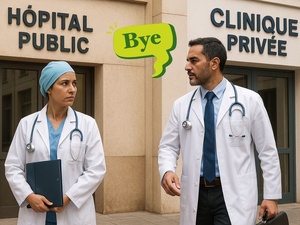 ​Médecins du public, cliniques privées : l’hémorragie silencieuse
