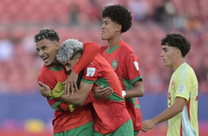 Mondial U20 : le Maroc fait l’histoire avec le carton vert et s’impose face à l’Espagne (2-0) Mondial U20 : le Maroc fait l’histoire avec le carton vert et s’impose face à l’Espagne (2-0)