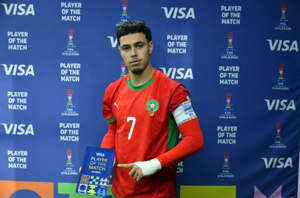 Mondial U20 : Othmane Maâma élu homme du match après la victoire du Maroc contre les États-Unis