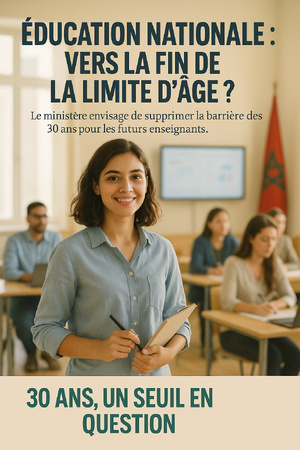 ÉDUCATION NATIONALE : VERS LA FIN DE LA LIMITE D’ÂGE ? ÉDUCATION NATIONALE : VERS LA FIN DE LA LIMITE D’ÂGE ?
