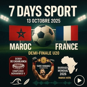 Podcast : l'essentiel de l'actualité Sport de la semaine "du 13-10-2025" Podcast : l'essentiel de l'actualité Sport de la semaine "du 13-10-2025"