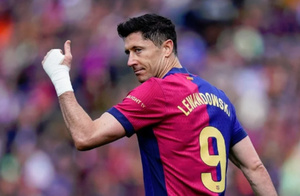 Lewandowski incertain pour le Clasico face au Real Madrid Lewandowski incertain pour le Clasico face au Real Madrid