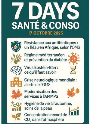 Podcast : L'essentiel de l'actualité Santé & Conso de la semaine du 17-10-2025” Podcast : L'essentiel de l'actualité Santé & Conso de la semaine du 17-10-2025”