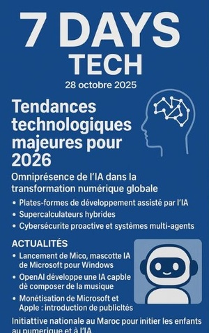 Podcast : l'essentiel de l'actualité Tech du 28-10-2025 de la semaine Podcast : l'essentiel de l'actualité Tech du 28-10-2025 de la semaine