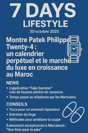 Podcast: l'essentiel de l' actualité LIFESTYLE de la semaine du 30-10-2025 Podcast: l'essentiel de l' actualité LIFESTYLE de la semaine du 30-10-2025