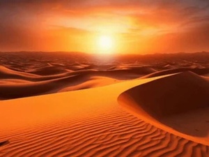 Levée de soleil saharien d'Octobre 2025 Levée de soleil saharien d'Octobre 2025