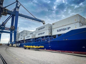 Samskip connecte le Maroc à l’Europe du Nord dès le 13 novembre