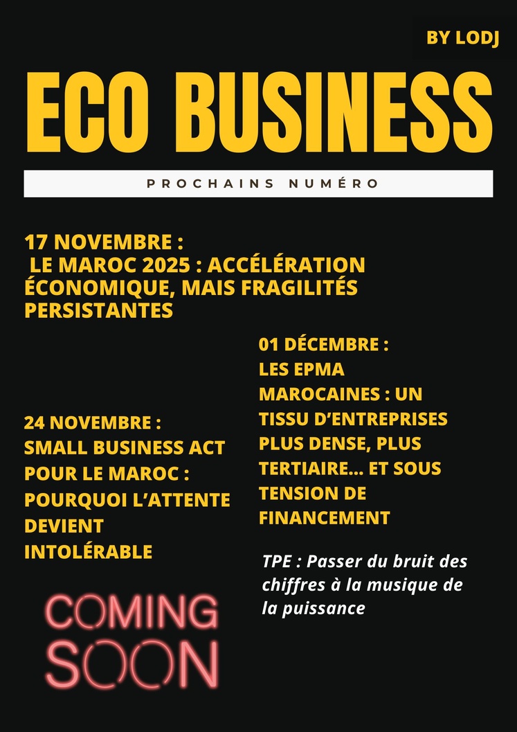 Les prochains : ECO Business by Lodj Les prochains : ECO Business by Lodj
