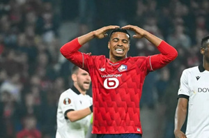 Ligue Europa : Hamza Igamane brille et participe au large succès de Lille face au Dinamo Zagreb