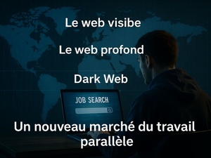 Le web visible, le web profond et le Dark Web : un nouveau marché du travail parallèle Le web visible, le web profond et le Dark Web : un nouveau marché du travail parallèle