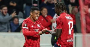 Hamza Igamane offre la victoire au LOSC face au Havre Hamza Igamane offre la victoire au LOSC face au Havre