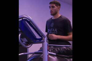 Le PSG donne des nouvelles rassurantes de la rééducation d’Achraf Hakimi Le PSG donne des nouvelles rassurantes de la rééducation d’Achraf Hakimi