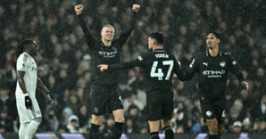 Manchester City l’emporte 5-4 à Fulham grâce à Haaland, auteur de son 100ᵉ but en Premier League Manchester City l’emporte 5-4 à Fulham grâce à Haaland, auteur de son 100ᵉ but en Premier League