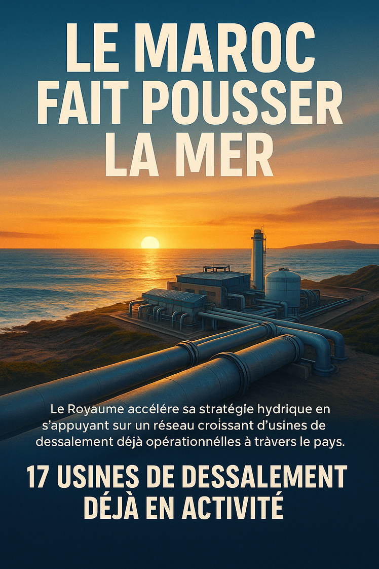 LE MAROC FAIT POUSSER LA MER LE MAROC FAIT POUSSER LA MER