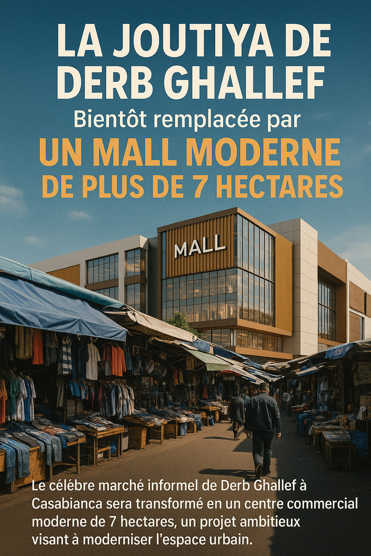 La Joutiya de Derb Ghallef bientôt remplacée par un mall moderne