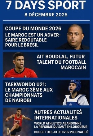 Podcast : l'essentiel de l'actualité Sport de la semaine du 08-12-2025"