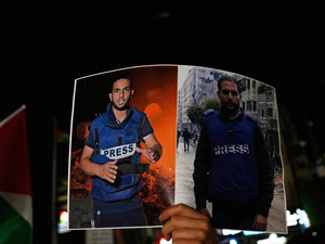 Bilan 2025 de Reporters sans frontières : 67 journalistes tués dont la moitié par Israël Bilan 2025 de Reporters sans frontières : 67 journalistes tués dont la moitié par Israël