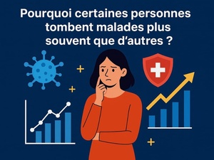 Pourquoi certaines personnes tombent malades plus souvent que d’autres ? Pourquoi certaines personnes tombent malades plus souvent que d’autres ?