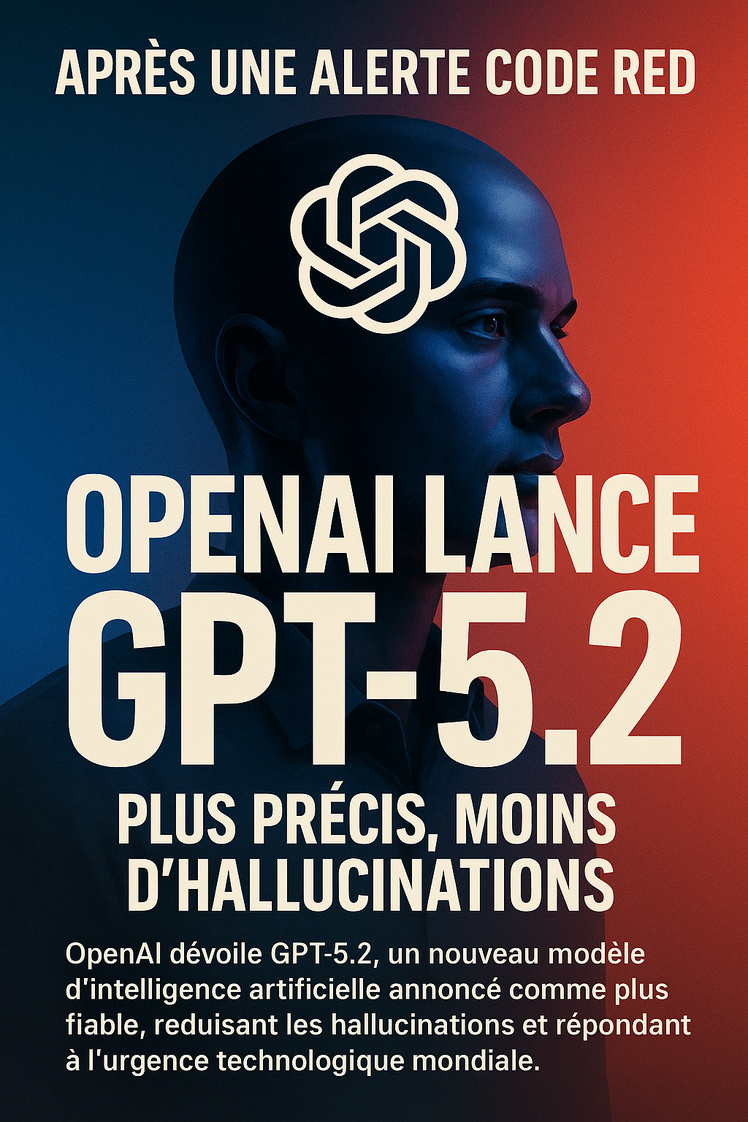 Après une alerte Code Red, OpenAI lance GPT-5.2