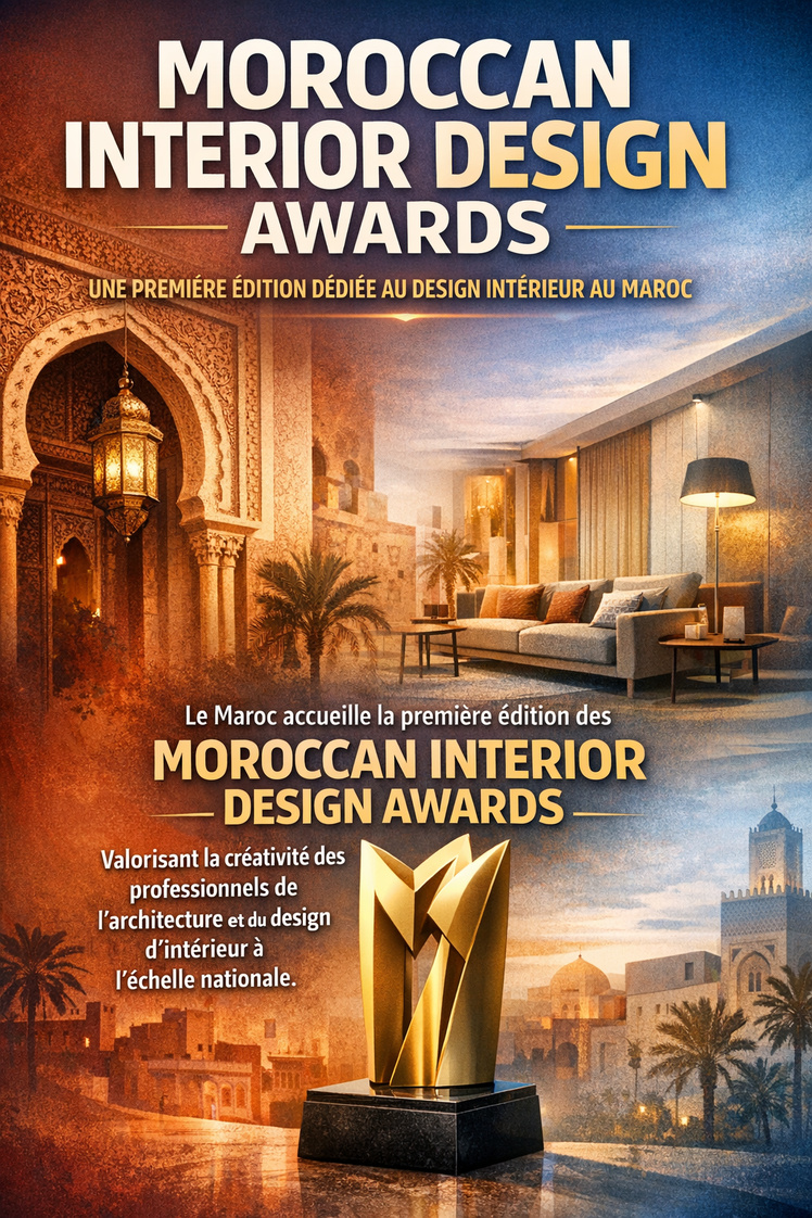 Moroccan Interior Design Awards: une première édition dédiée au design intérieur au Maroc. Moroccan Interior Design Awards: une première édition dédiée au design intérieur au Maroc.