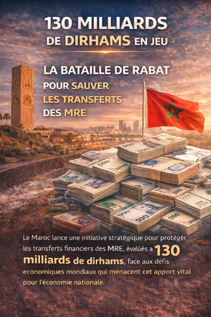 130 milliards de dirhams en jeu, la bataille de Rabat pour sauver les transferts des MRE.