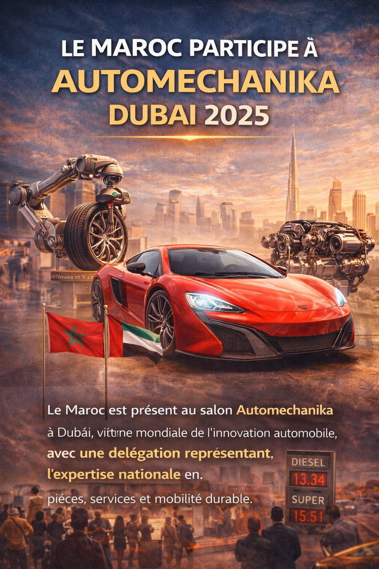Le Maroc participe à l'Automechanika Dubai 2025. Le Maroc participe à l'Automechanika Dubai 2025.